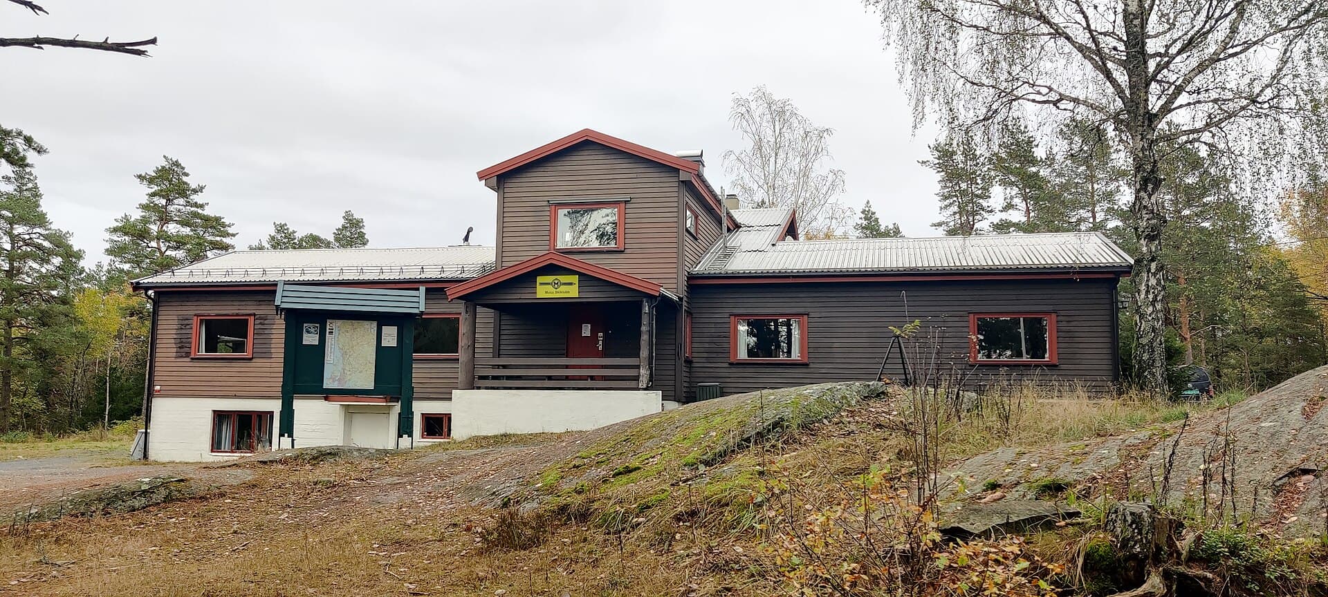 Skihytta i Moss – eksteriør