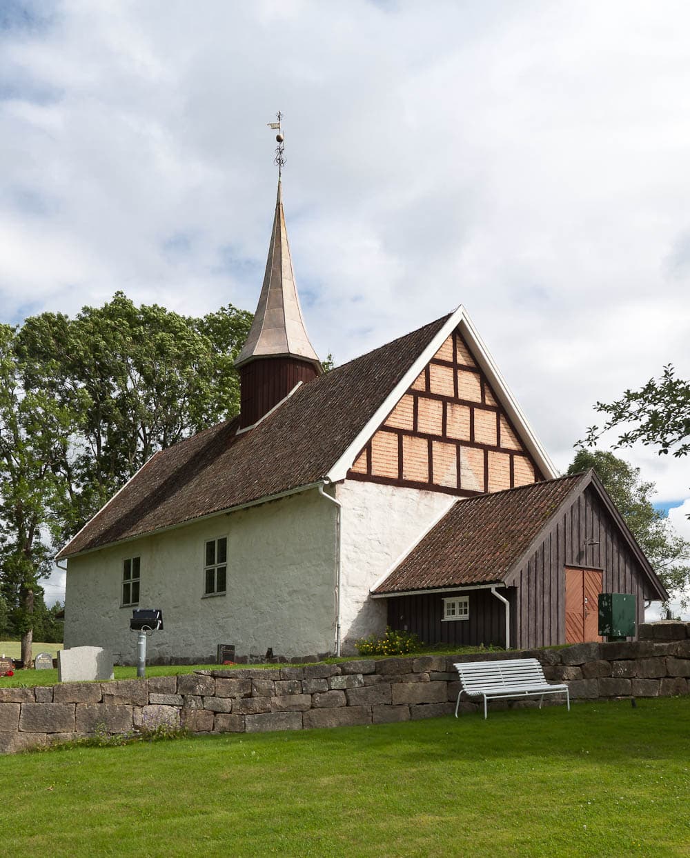 Ingedal kirke – eksteriør
