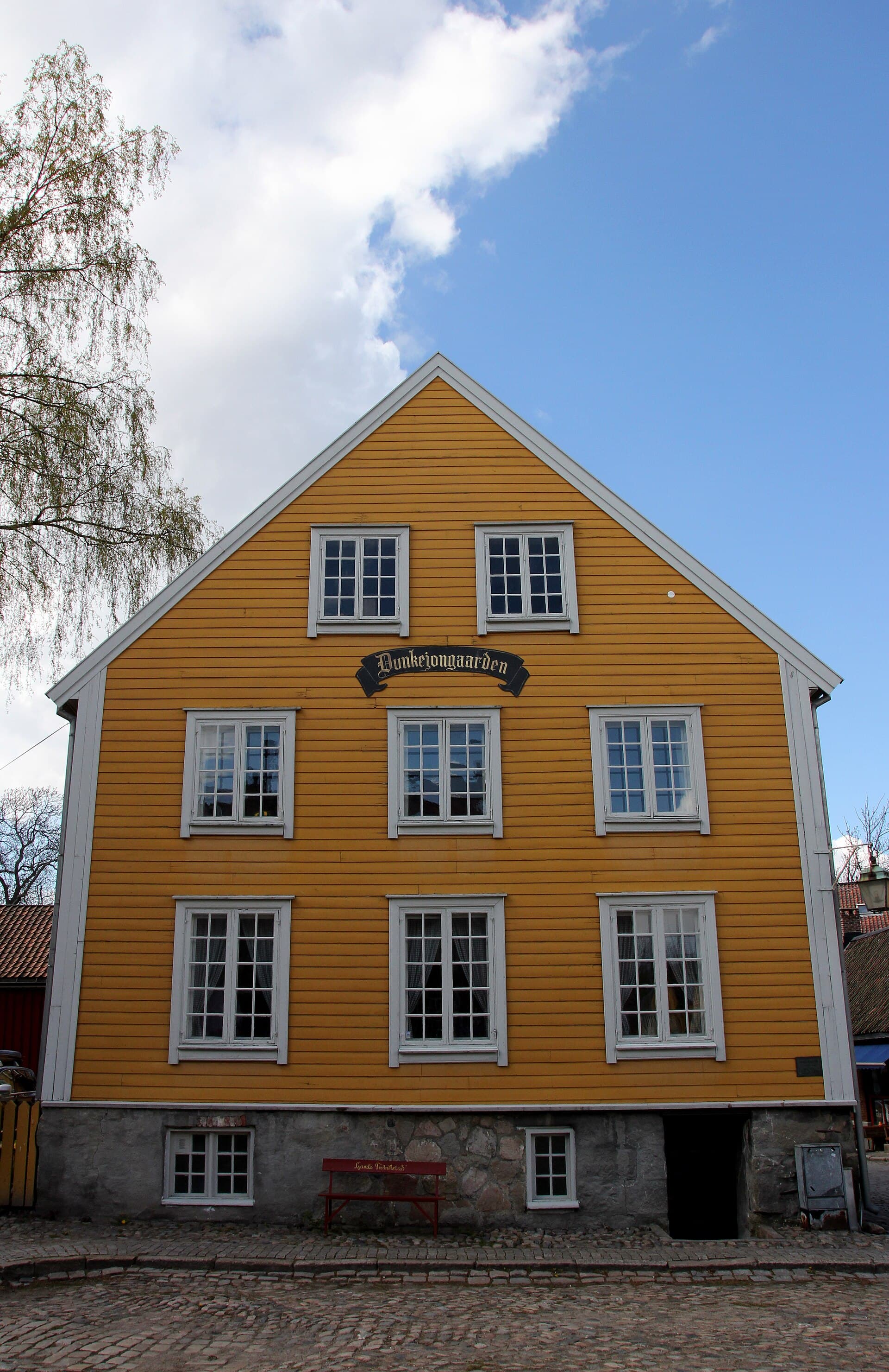 Dunkejongaarden – eksteriør
