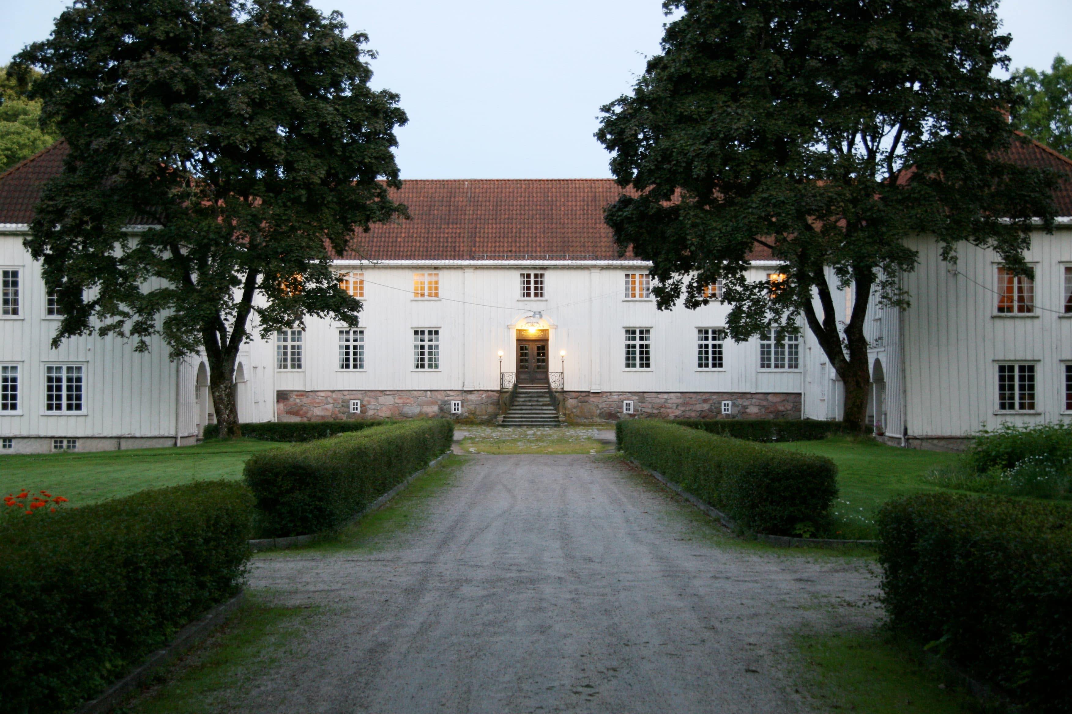 Elingaard Herregård i Fredrikstad – hovedinngang